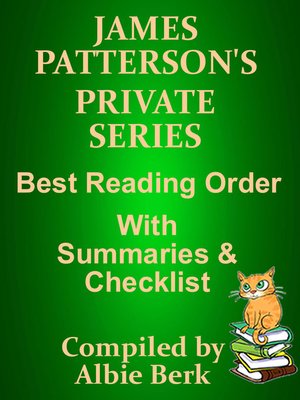cover image of James Patterson's Private Series Best Reading Order with Checklist and Summaries